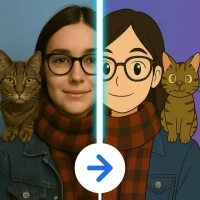 Trình tạo ảnh hoạt hình・ToonAI