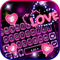 Bàn phím Neon Love
