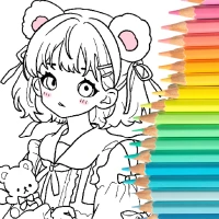Anime Color - Trò chơi tô màu