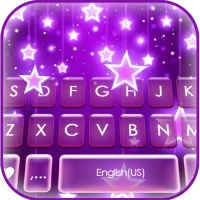 Chủ Đề Bàn Phím Neon Purple St