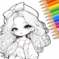 Trò chơi tô màu - Anime Color