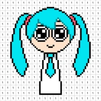 DIY Pixel Art Number ASMR
