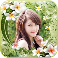 Khung hoa cắt dán