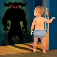 Scary baby: Haunted House Game
