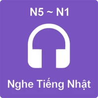 Nghe tiếng Nhật N5~N1(JListen)