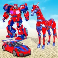 Horse Robot : Robot Car Games
