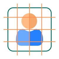 Drawing grid for the artist