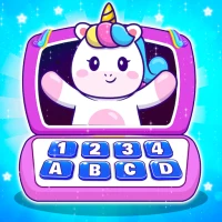 Unicorn Computer Girl Games
