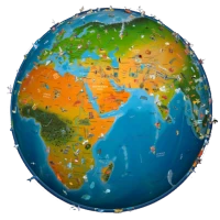 world map atlas 2025